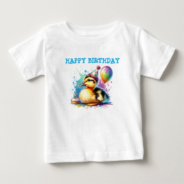 niedliches Shirt zur Geburtstagsgeburt (Vorderseite)