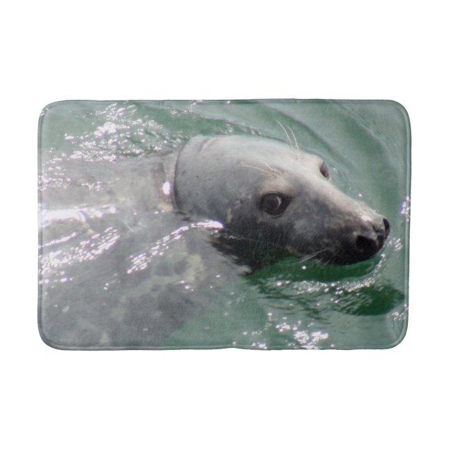 Niedliches Siegel Bath Mat Badematte (Vorderseite)