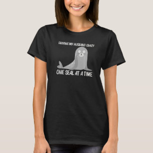 Niedliches Siegel für die Mama Sea Lion Tierart T-Shirt