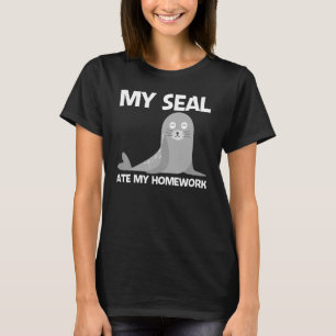 Niedliches Siegel für Kids Boys Sea Lion Zotier T-Shirt