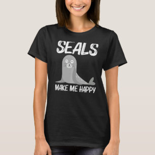 Niedliches Siegel für Männer - Seelöwe T-Shirt