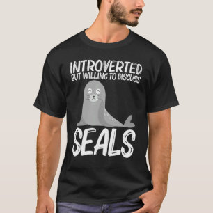 Niedliches Siegel für Männer - Seelöwe T-Shirt
