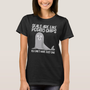 Niedliches Siegel für Männer - Seelöwe T-Shirt