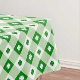 Niedliches Simple St Patrick's Lucky Clover Green Tischdecke