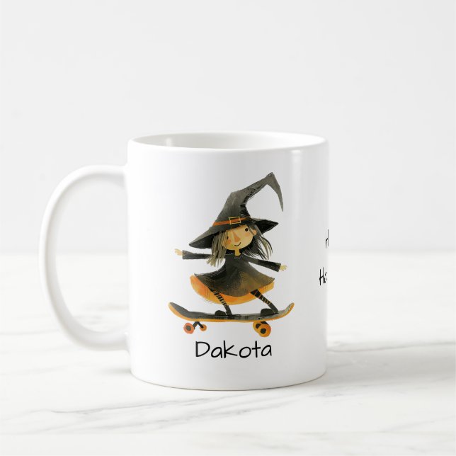 Niedliches Skateboarden, Rotzunge Kaffeetasse (Links)