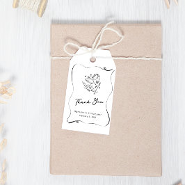 Niedliches Ski Cupid Winter Wedding Foto Geschenkanhänger