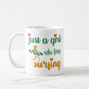 Niedliches Sommerangebot Nur ein Mädchen, das Lieb Kaffeetasse
