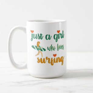 Niedliches Sommerangebot Nur ein Mädchen, das Lieb Kaffeetasse