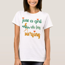Niedliches Sommerangebot Nur ein Mädchen, das Lieb T-Shirt