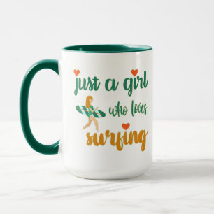 Niedliches Sommerangebot Nur ein Mädchen, das Lieb Tasse