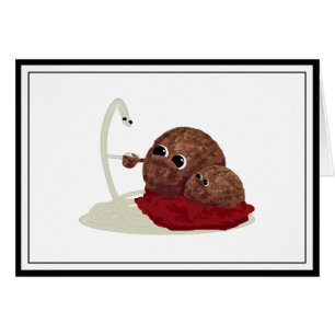 Niedliches Spaghetti Treffen Meatballs