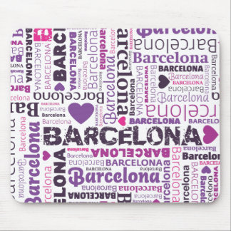 Niedliches Spanien Barcelona souvernir mousepad