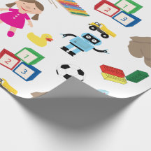 Niedliches Spielzeugmuster