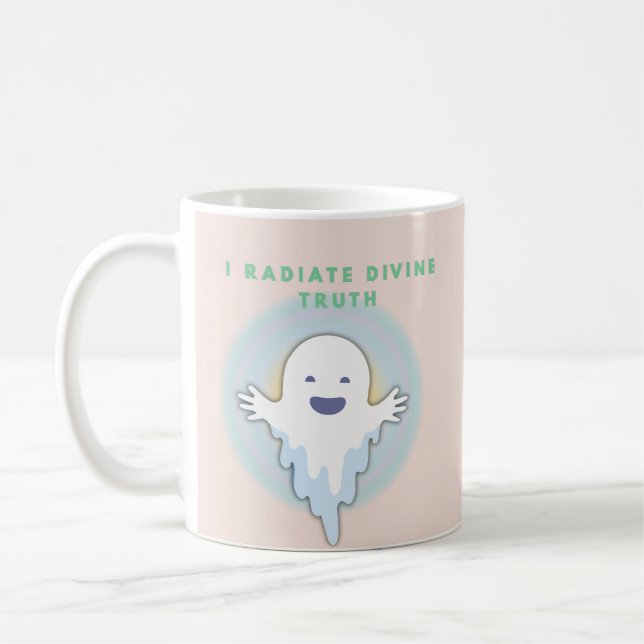 Niedliches spirituelles Geist - radikales göttlich Kaffeetasse (Links)
