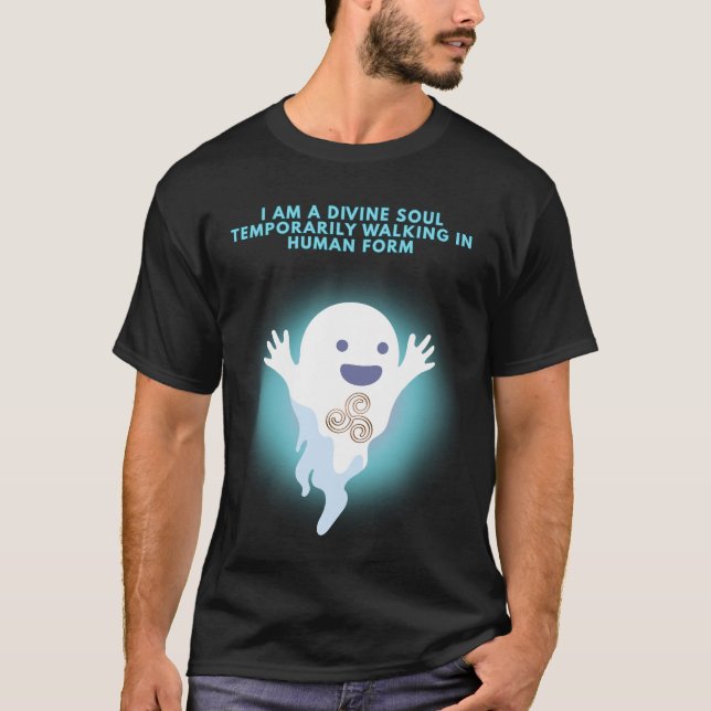 Niedliches spirituelles Gespenst - Design des gött T-Shirt (Vorderseite)