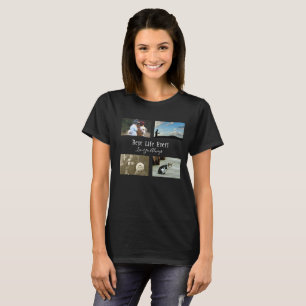 Niedliches Sprichwort-Geschenk 4 FotoCollage T-Shirt