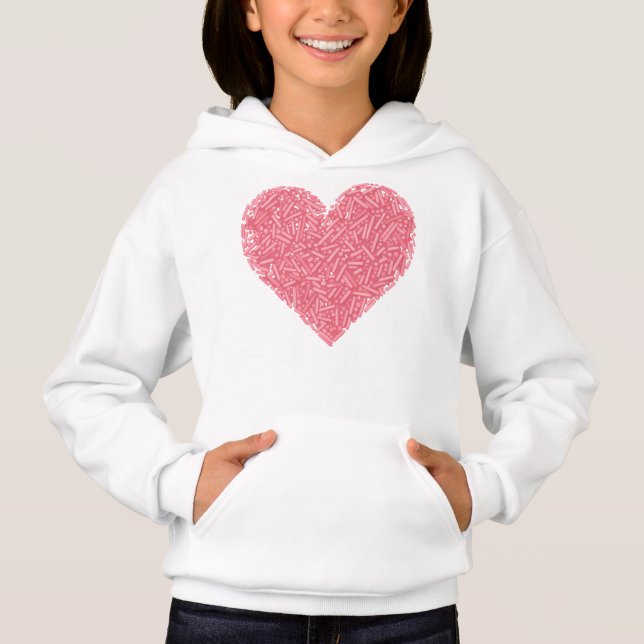 Niedliches Sprinkherz | Baby Sprinkle Hoodie (Vorderseite)