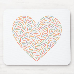 Niedliches Sprinkherz   Baby Sprinkle Mousepad