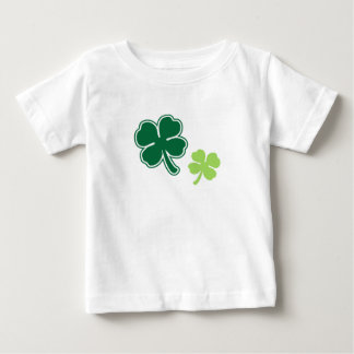 Niedliches St. Patrick's Day Kleeblatt Baby tee