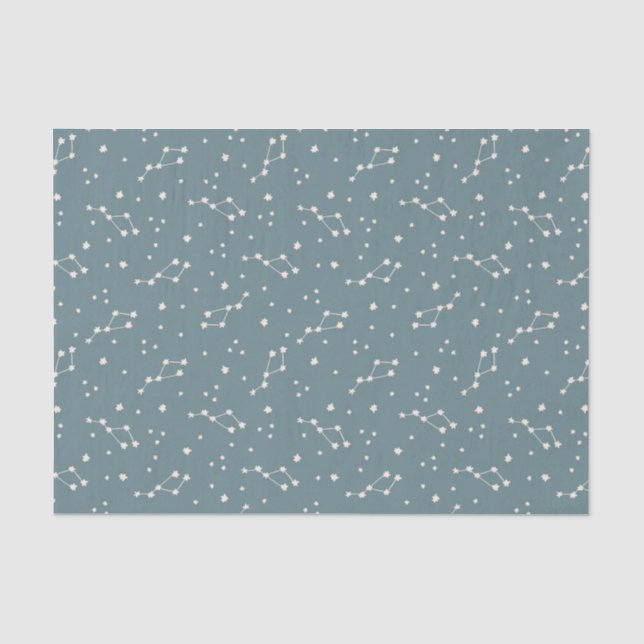 Niedliches Sternbild Seidenpapier (Vorderseite)