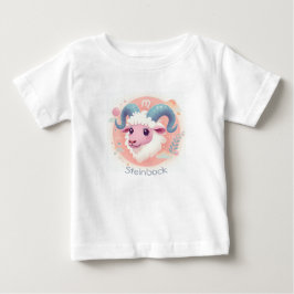 Niedliches Sternzeichen Design Steinbock  Baby T-shirt