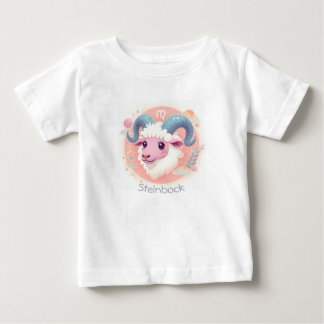 Niedliches Sternzeichen Design Steinbock  Baby T-shirt