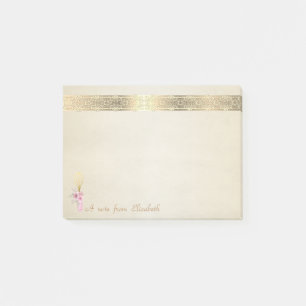 Niedliches, stilvolles Elegant, Spitzen, Post-it-C Post-it Klebezettel