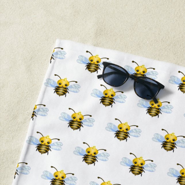 Niedliches Strandtuch von Queen Bee (Beispiel)
