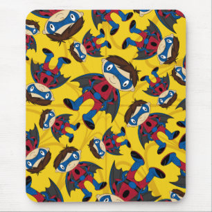 Niedliches Superhero-Jungen-Muster Mousepad