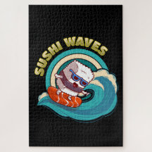 Niedliches Surfen Kawaii Sushi
