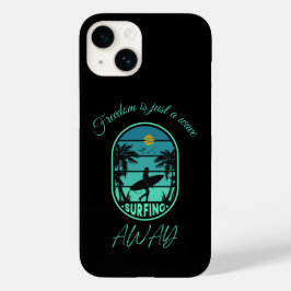 Niedliches Surftelefon Case-Mate iPhone 14 Hülle