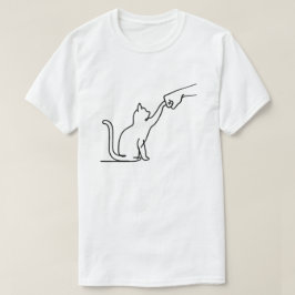 Niedliches T-Shirt für Haustiere I Liebe My Cat Be