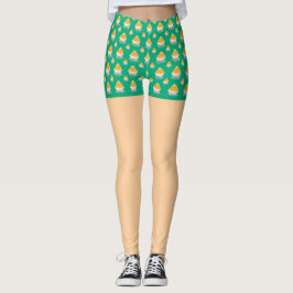 Niedliches Taiwan Mango Shaved Ice Shorts Style Le Leggings