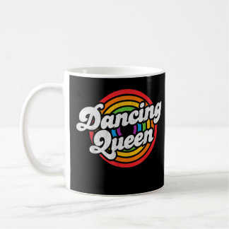 Niedliches Tanzen Queen Roller Disco Outfit 70er K Kaffeetasse