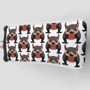 Niedliches Tasmanisches Teufelsdesign Golf Headcover