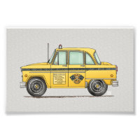 Niedliches Taxi