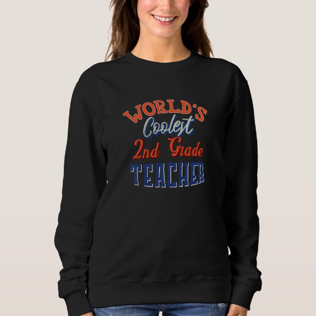 Niedliches Team der zweiten Klasse Welldu2019s Coo Sweatshirt (Vorderseite)