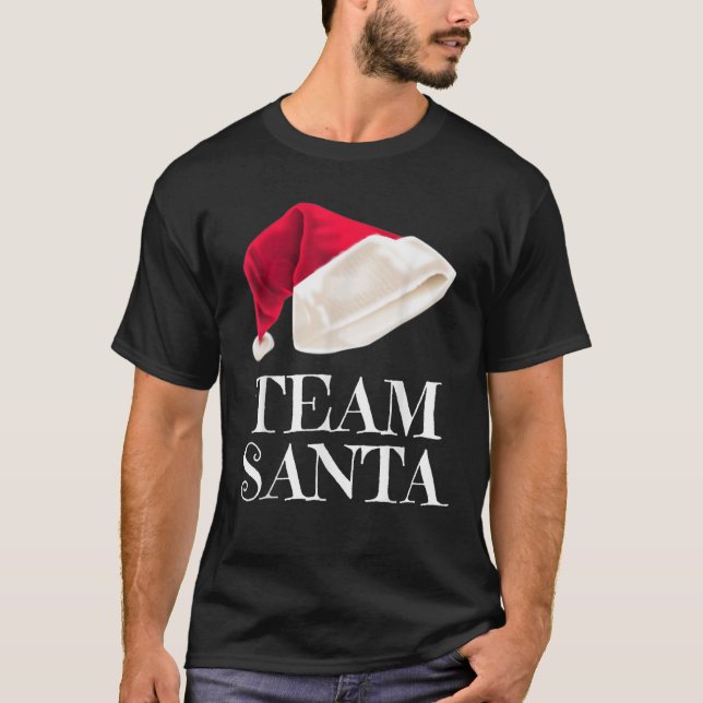 Niedliches Team Santa Shirt Perfektes Team Santa T (Vorderseite)
