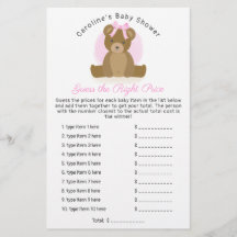 Niedliches Teddy Bear Guess Price Baby Girl Duschs