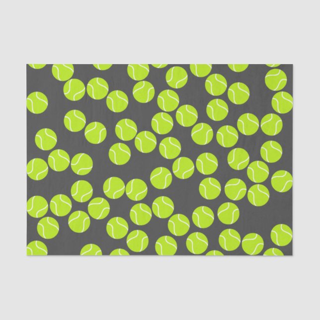 Niedliches Tennisgewebe Seidenpapier (Vorderseite)