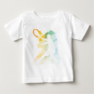 Niedliches Tennissport-T-Shirt für Kinder Baby T-shirt