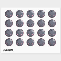 Niedliches Thema Kawaii Bowling Ball Personalisier