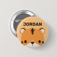Niedliches Tiger mit Personalisiertem Namen