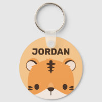 Niedliches Tiger mit Personalisiertem Namen