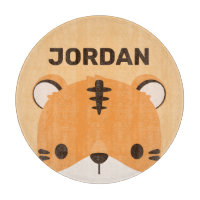 Niedliches Tiger mit Personalisiertem Namen