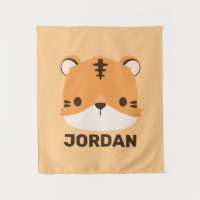 Niedliches Tiger mit Personalisiertem Namen