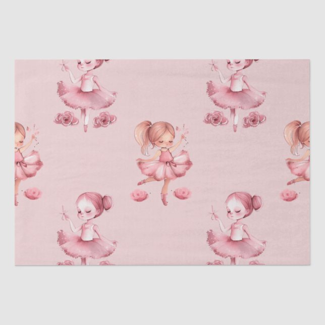 Niedliches Tissue Paper für das Design der Balleri Seidenpapier (Vorderseite)