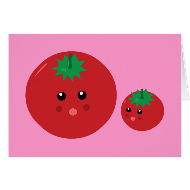 Niedliches Tomaten (Vorderseite (Horizontal))