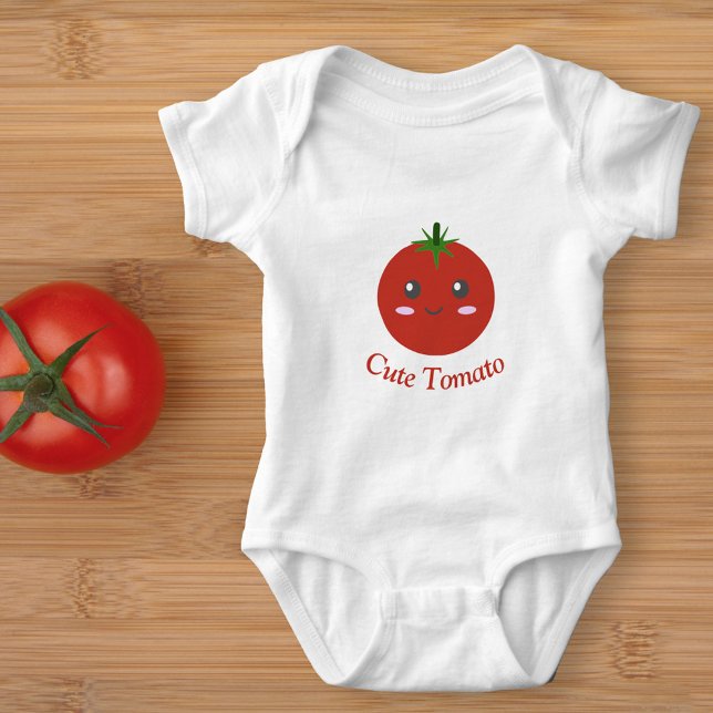 Niedliches Tomaten Baby Strampler (Cute Tomato Baby Bodysuit)