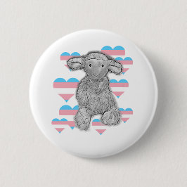 Niedliches Trans Lamb Button